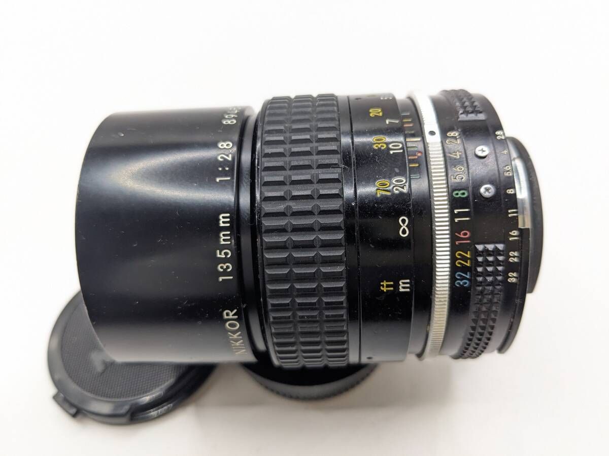 ☆実用美品☆ ニコン Nikon NIKKOR 135mm F2.8 Fマウント 単焦点レンズ #