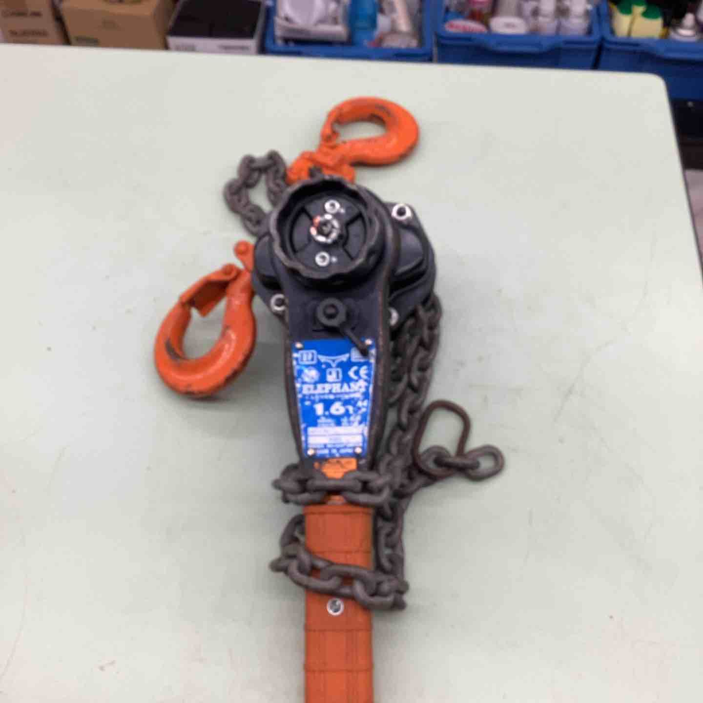 象印 レバーホイスト 1.6t YA-160 レバーブロック ELEPHANT CHAIN 象印 