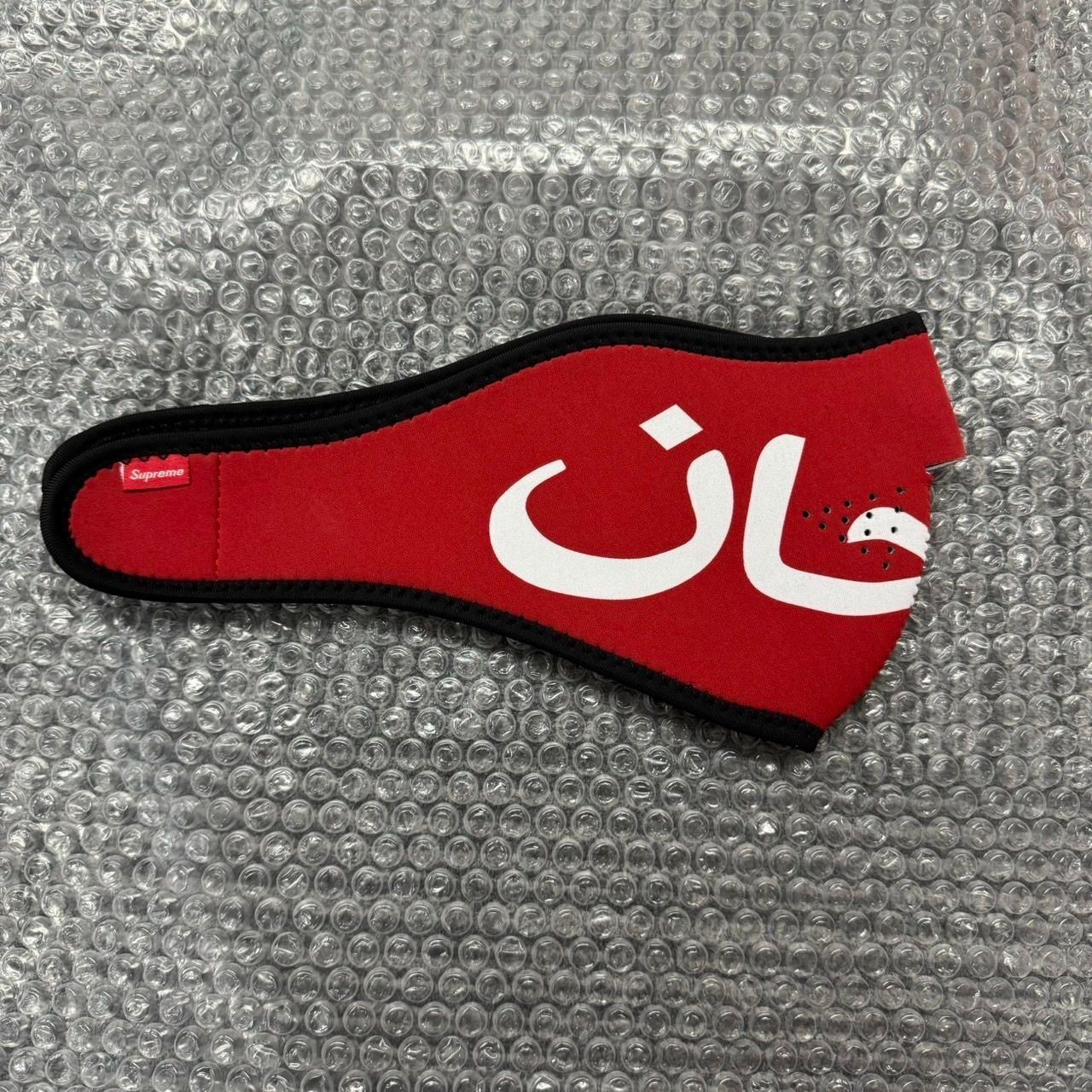 ネックウォーマーsupreme arabic logo neoprene facemask - ネック