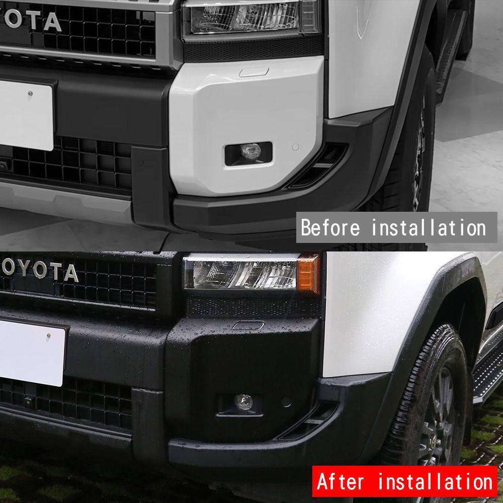 モレリアネオ4 26.5cm 送料無料】トヨタ プラド LC250 フォグランプ周りガード 4点