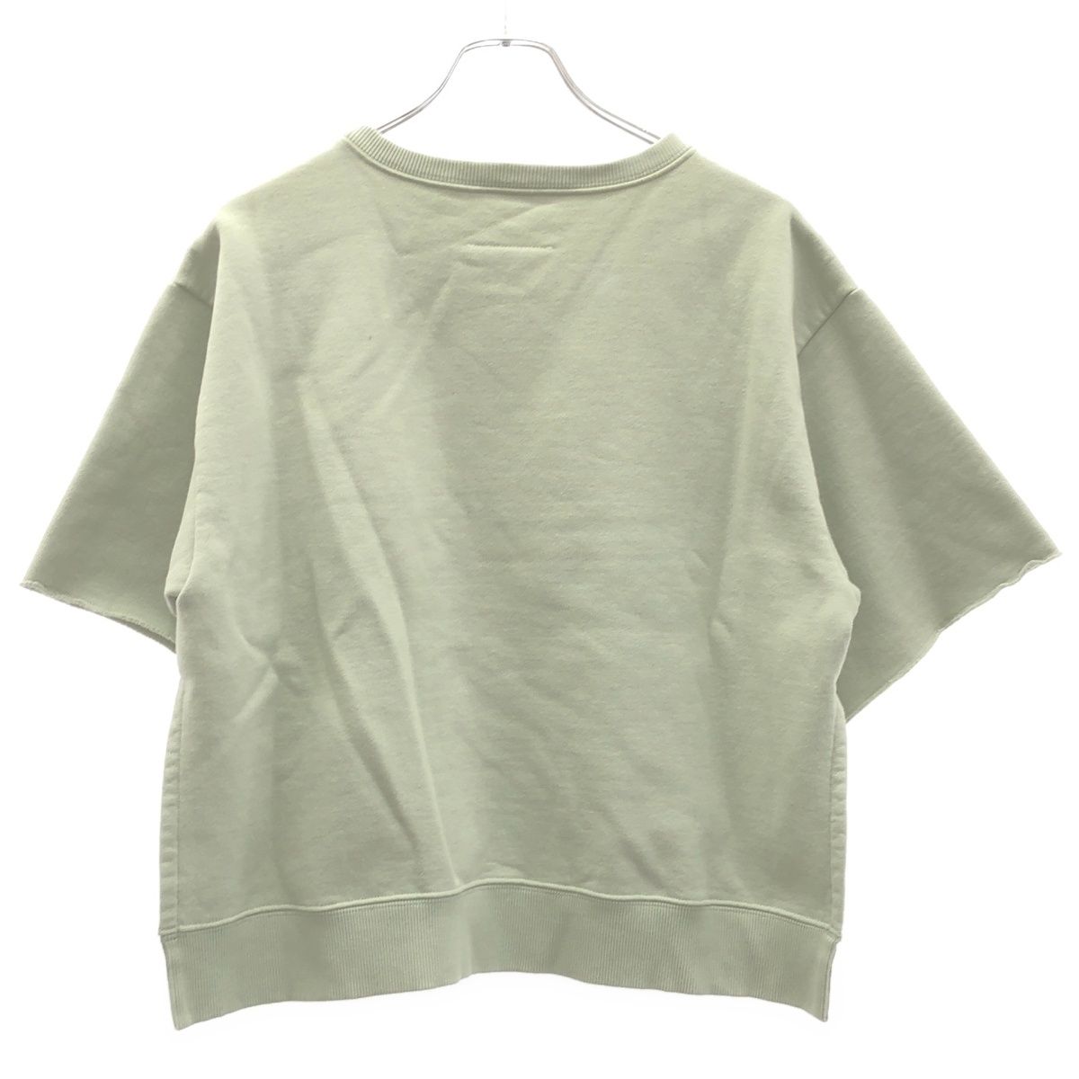 MM 6 エムエムシックス 19 AW クリッターロゴスウェットトレーナー ミントグリーン系 S