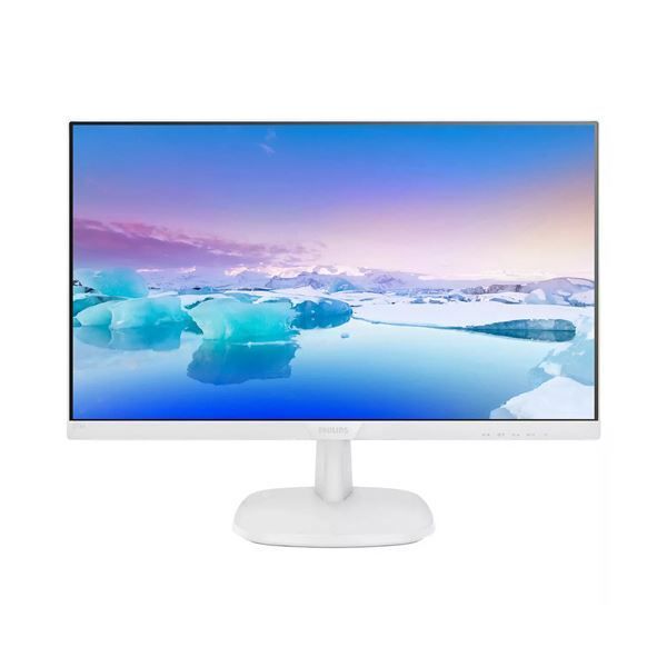 フィリップス27型ワイド液晶ディスプレイ スピーカー付 ホワイト IPSパネル 5年保証 273V7QJAW 11 1台