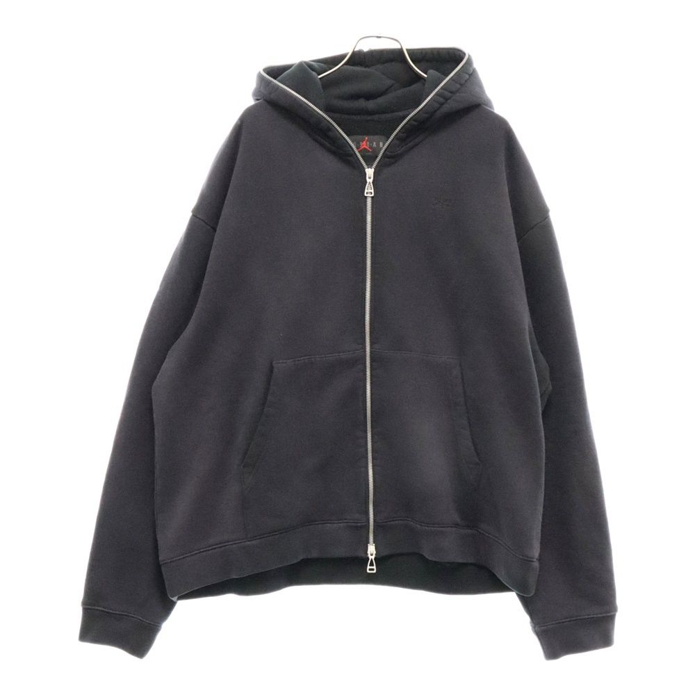 NIKE (ナイキ) ×Travis Scott JORDAN BRAND M J TS FZ HOODIE BLACK トラヴィススコット ジョーダンブランド スウェットフルジップアップパーカー ブラック DZ5500-010