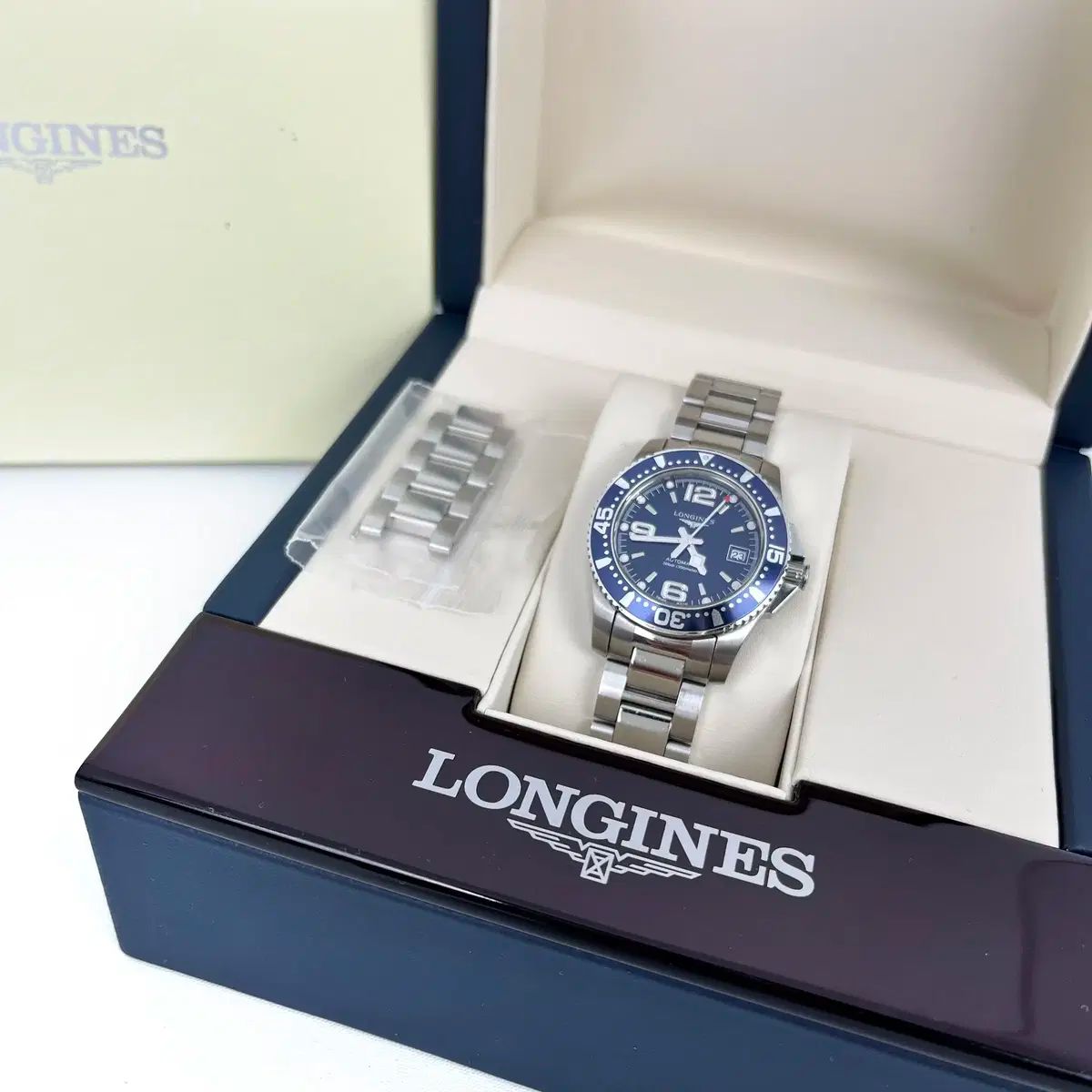 LONGINES ロンジン ハイドロ コンクエスト スチール レディース 時計 L3 284 4