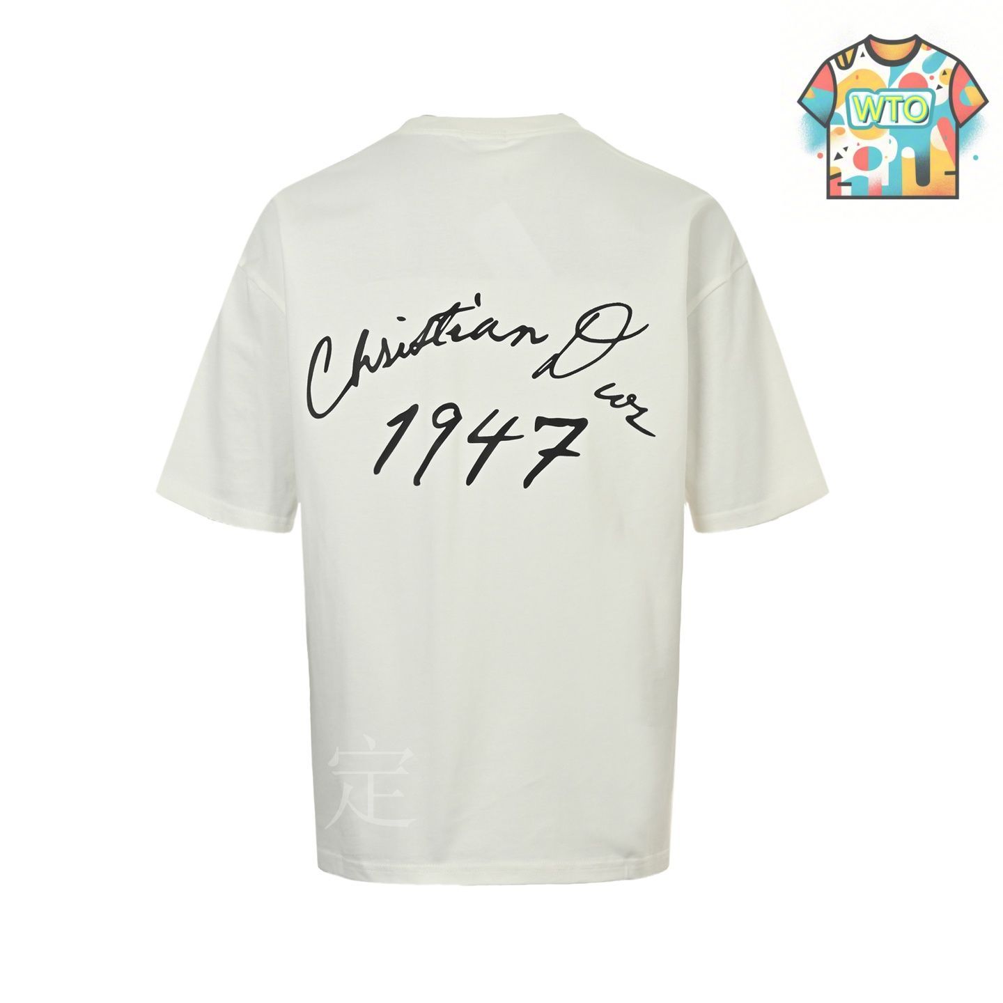 今日WTO】Dior 25ss シグネチャー 1947 プリント T シャツ-TS48