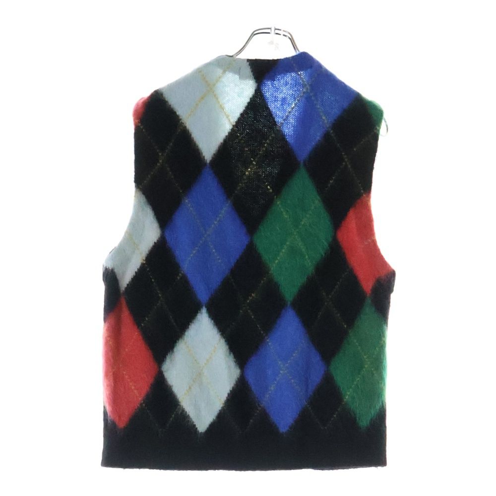 SUPREME (シュプリーム) 24SS Brushed Argyle Zip Up Vest