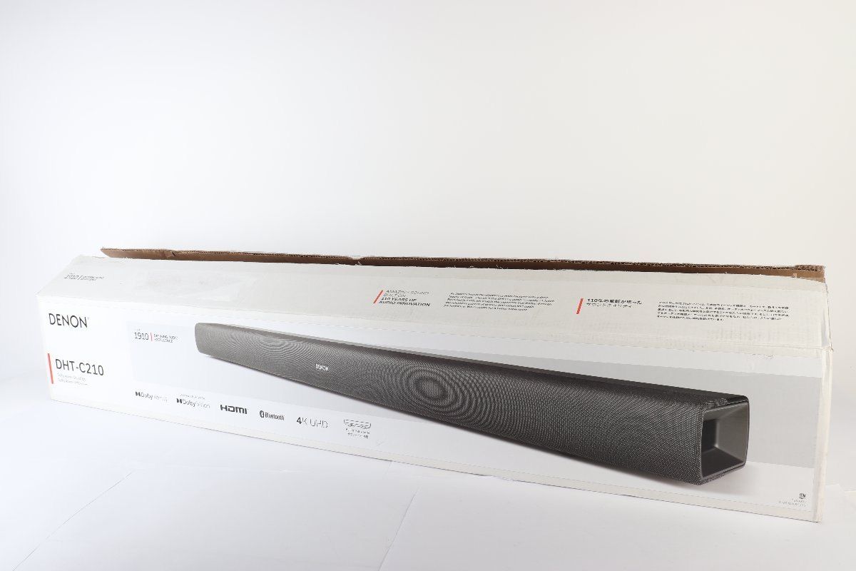 DENON Dolby Atmos 小売業者 サウンドバー DHT-C210K 2024年製