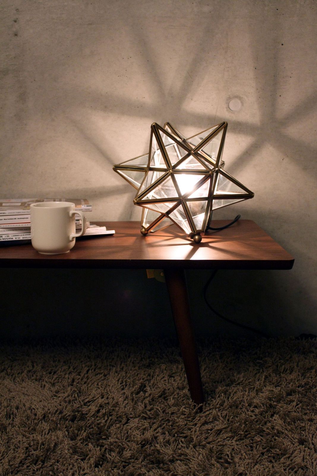 メーカー公式 2年保証 DI CLASSE Etoile LT3675CL エトワール テーブルライト クリア 白熱球1灯付属 北欧 アンティーク レトロ 星型 インテリア照明 クリアー