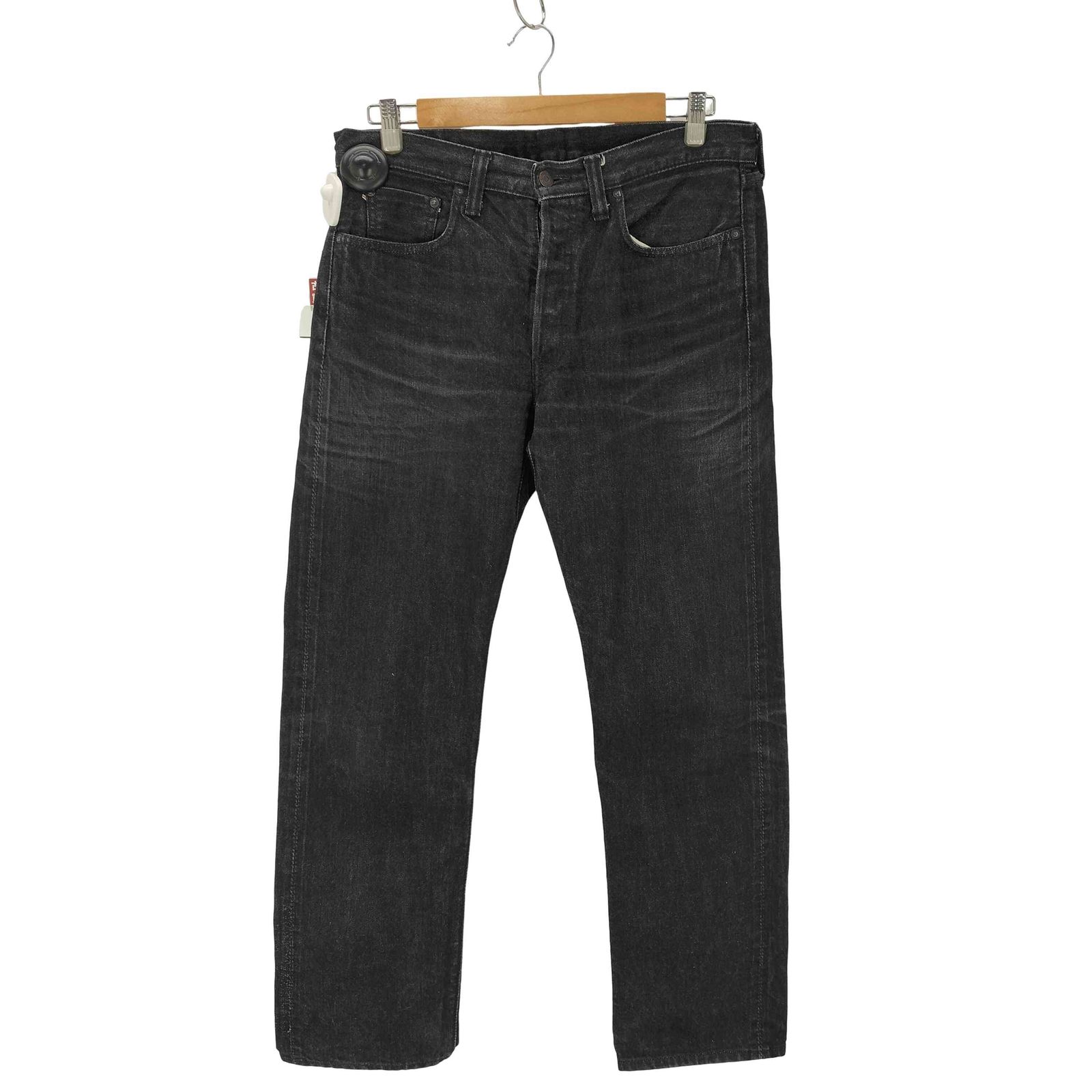 フルカウント FULLCOUNT 1108BK Slim Straight Black Selvedge Denim 