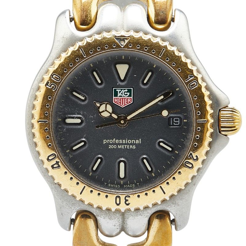 タグホイヤー セル プロフェッショナル200 S95.213K ステンレススチール メッキ メンズ TAG HEUER【214-93286】