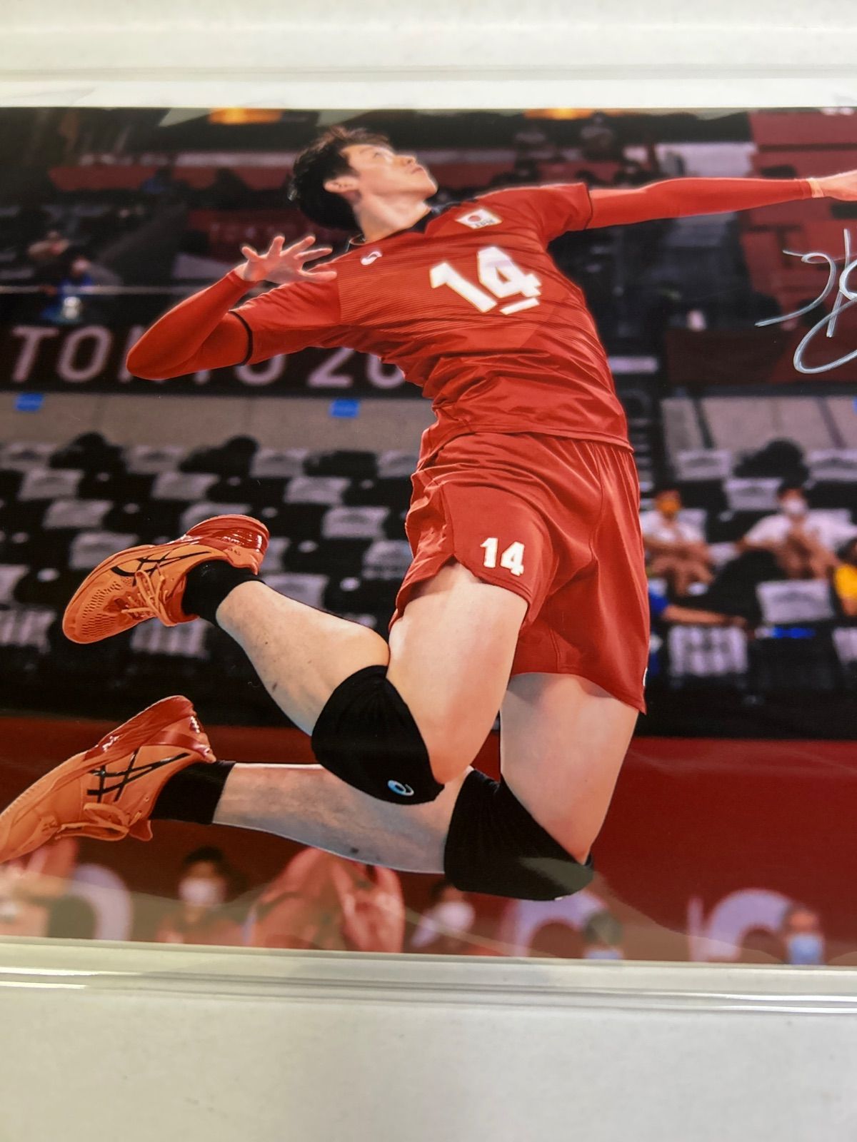 石川 祐希 直筆サイン入りフォト オリンピック バレーボール男子日本代表 AR_KOOLFOOD_TN