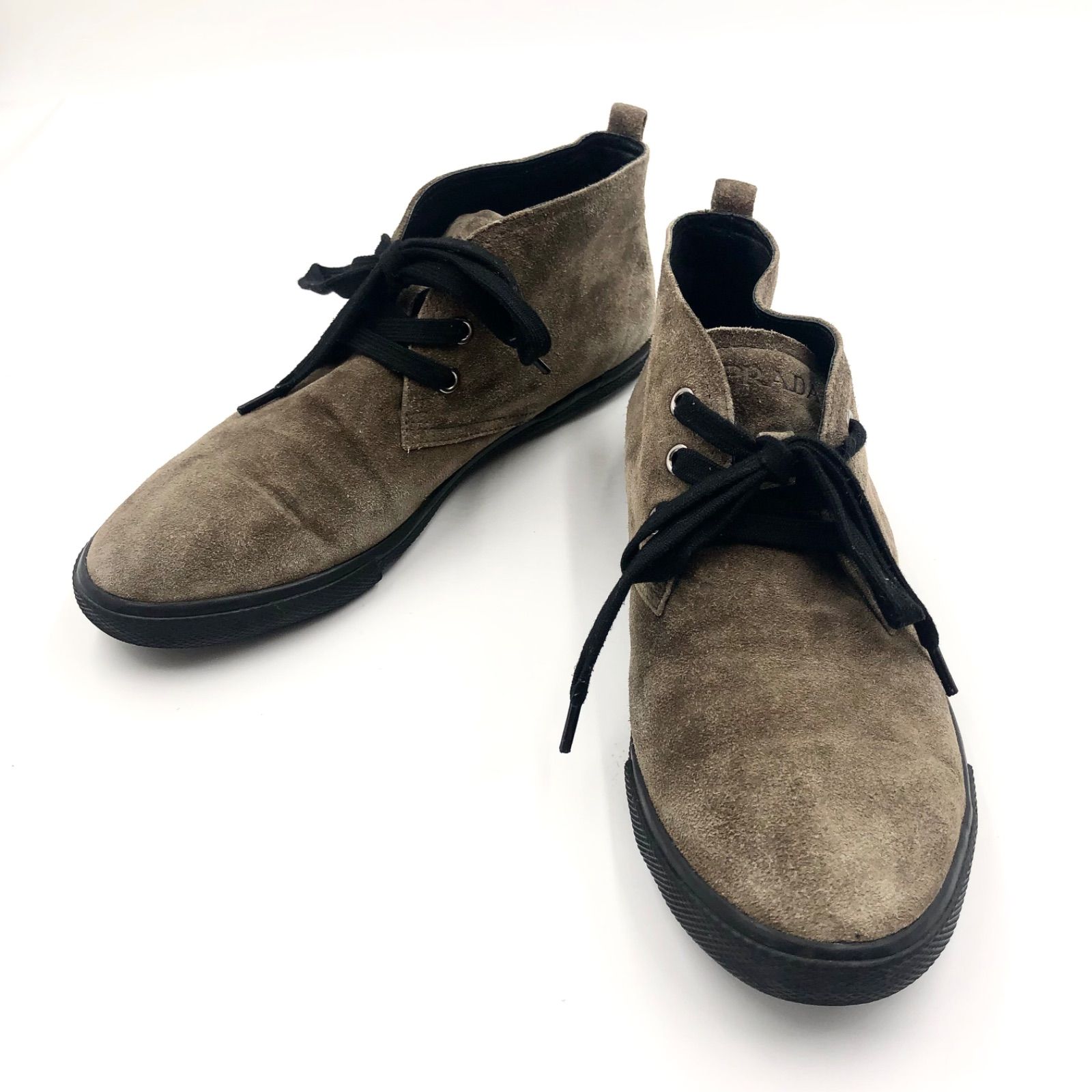 ☆PRADA☆プラダ スエード チャッカブーツ □希少廃盤□PRADA SPORT プラダスポーツ チャッカブーツ
