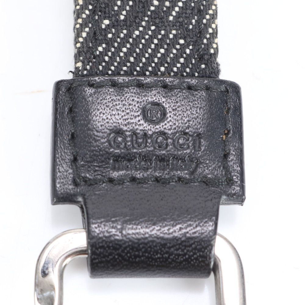 美品 グッチ GGキャンバス レザー ショルダー バッグ メッセンジャー 黒 楽天市場】【バッグ】GUCCI グッチ GGキャンバス ショルダー