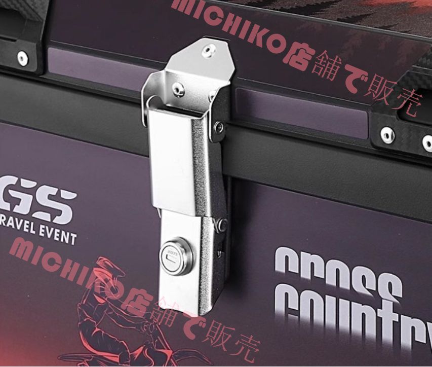 70Lペダルバイクトランク大容量uhr150スズキuy125汎用九号電動車リヤボックス