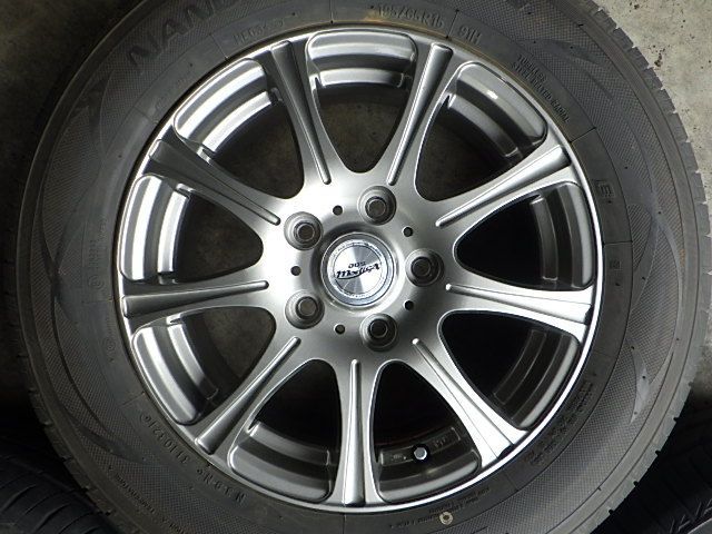 214-762 weds DDS アルミホイール＆ラジアルタイヤ 195/65R15 2018-21 
