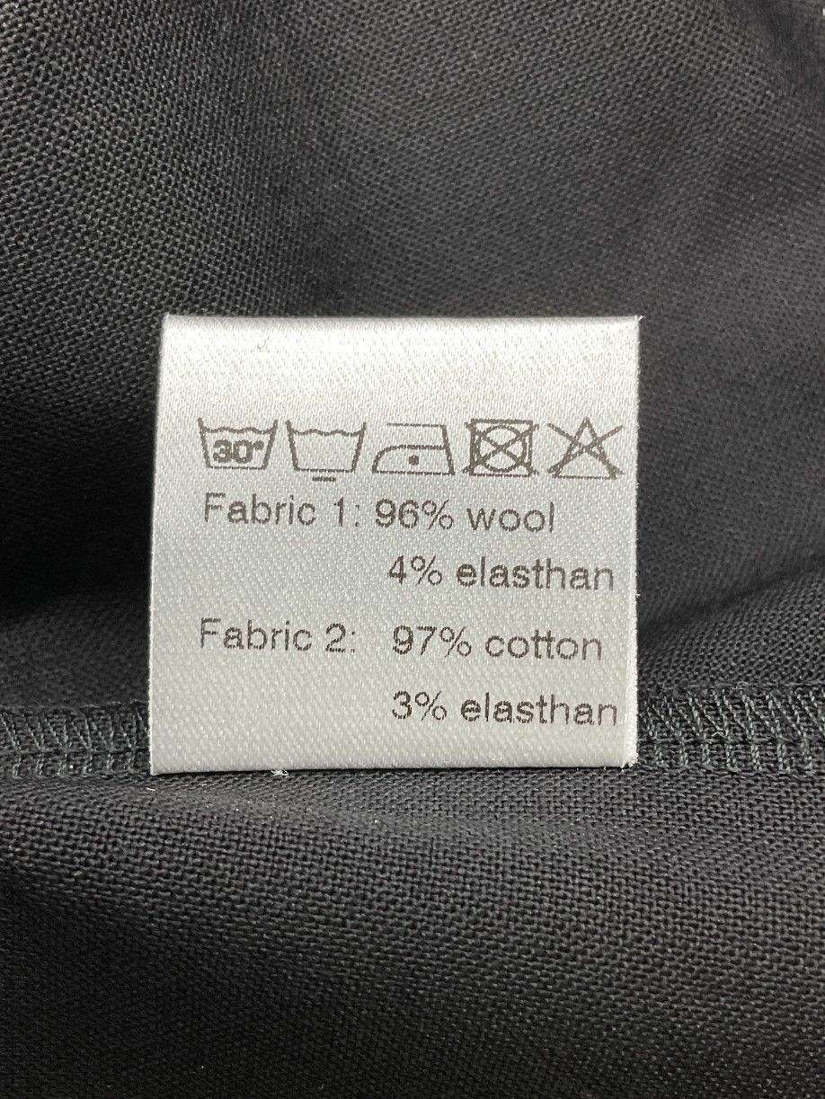 未使用 ANTICIPO アンティーチポ 48 ブラック 3D WOOLリブサマー