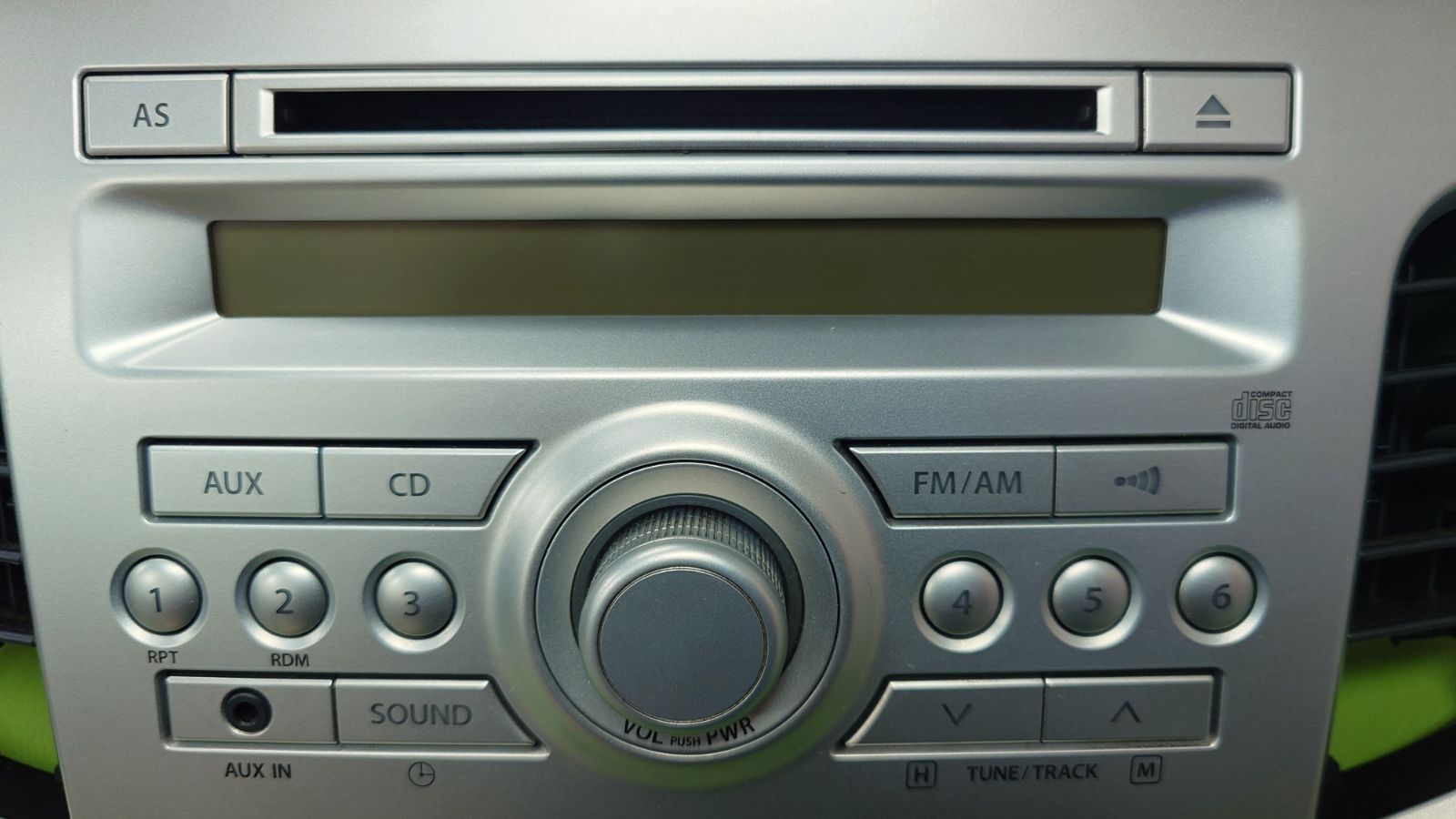 MH34SワゴンR純正オーディオ☆CD,AUX,ラジオ☆スズキ純正☆完動