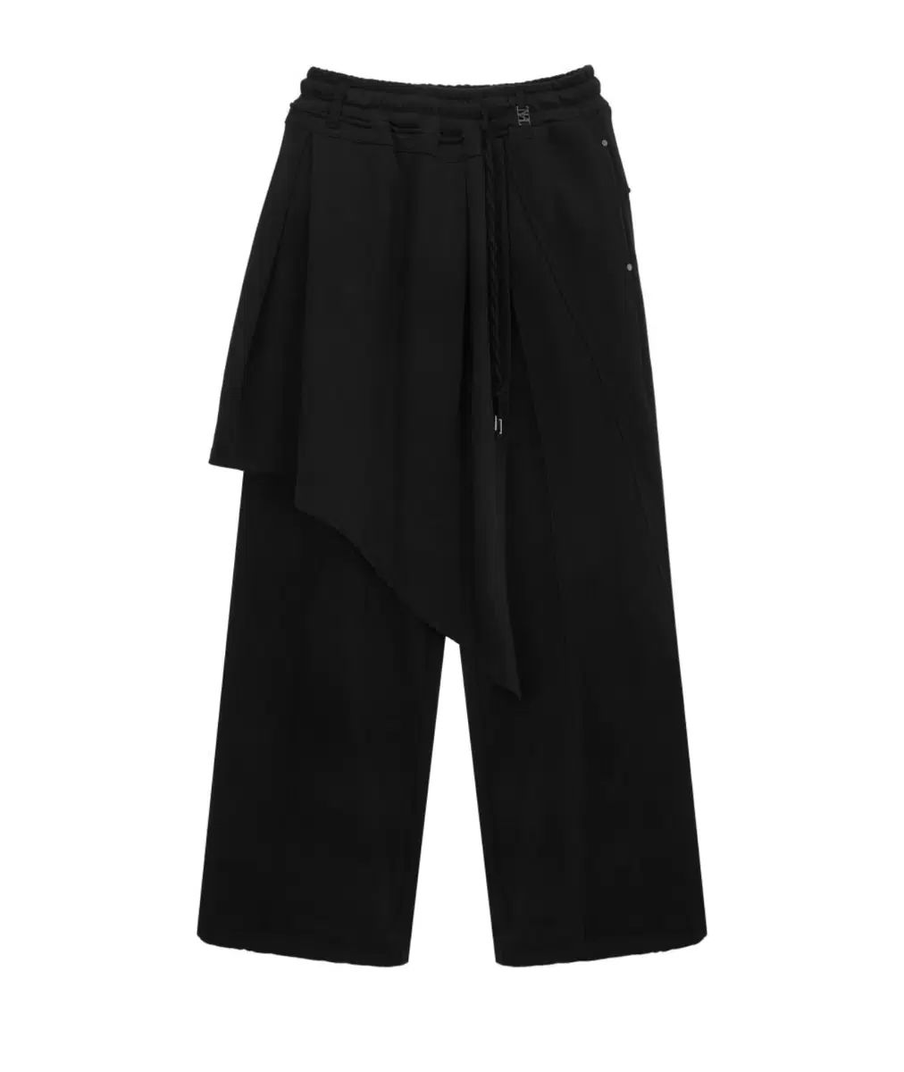 TREEMINGBIRD レイヤード ラップ スウェット パンツ