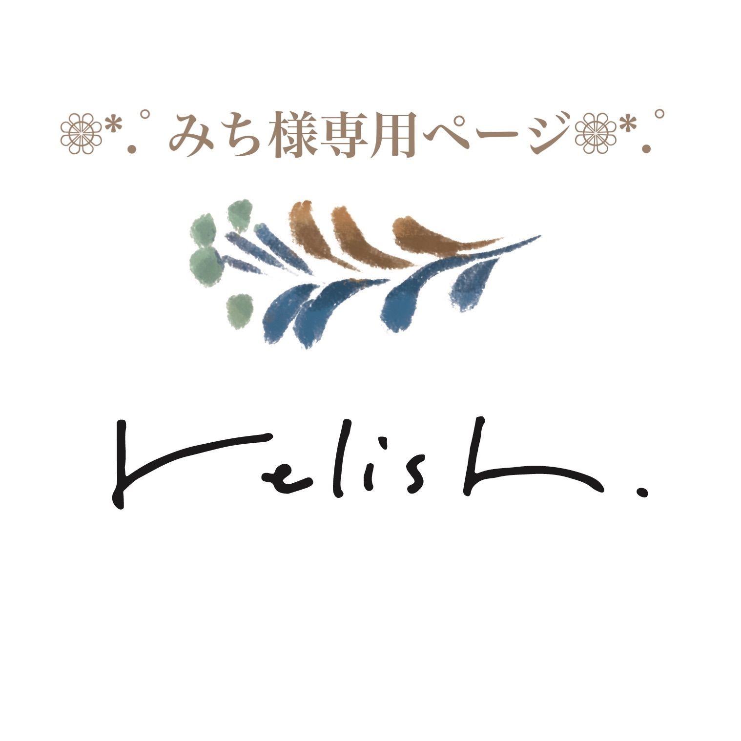 ⃘*.ﾟみち様専用⃘*.ﾟ