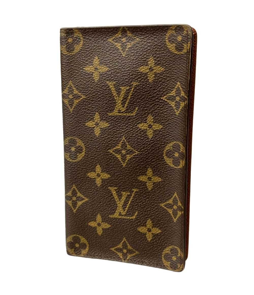  ルイ・ヴィトン 2つ折り長財布 ポルトカルトクレディ円 M60825 メンズ LOUIS VUITTON 長財布