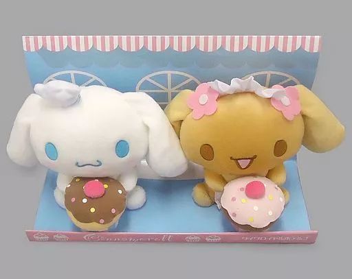 中古】ぬいぐるみ シナモン＆モカ(カップケーキ) ぬいぐるみ