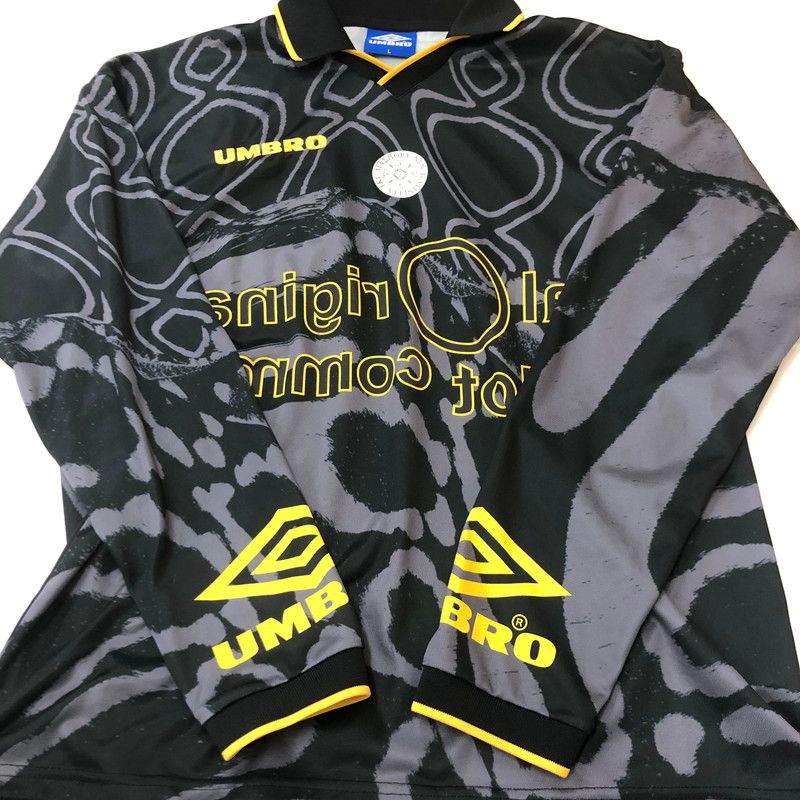 UMBRO Polo Shirt x DIASPORA SKATEBOARD LS FOOTBALL M BAL-DSP