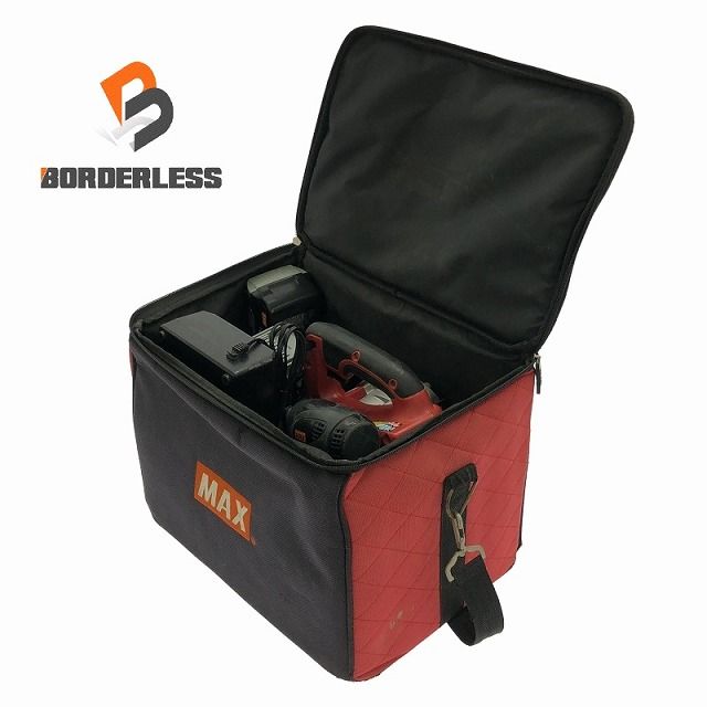 セット MAX マックス 14.4V 充電式丸のこ PJ-CS51 充電式インパクトドライバー PJ-ID143 バッテリ3個 3Ah 充電器 バッグ 109240