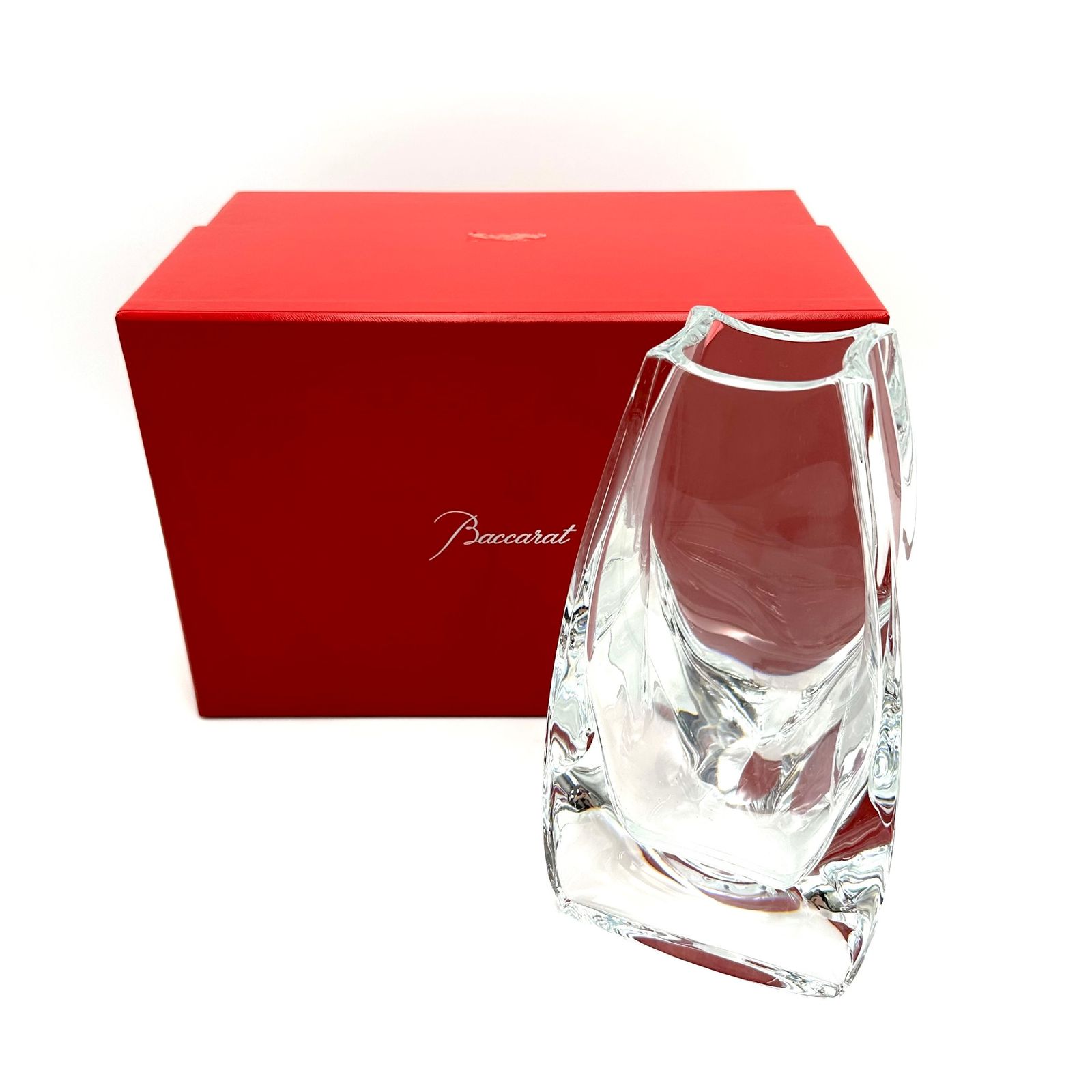 Baccarat クリスタルグラス 円錐形 箱付き