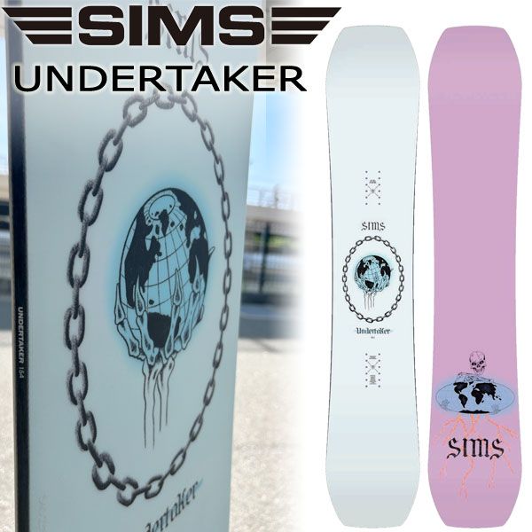 大感謝セール】23-24 SIMS / シムス UNDERTAKER アンダーテイカー メンズ スノーボード フリーラン キッカー 板 2024  型落ち - メルカリ