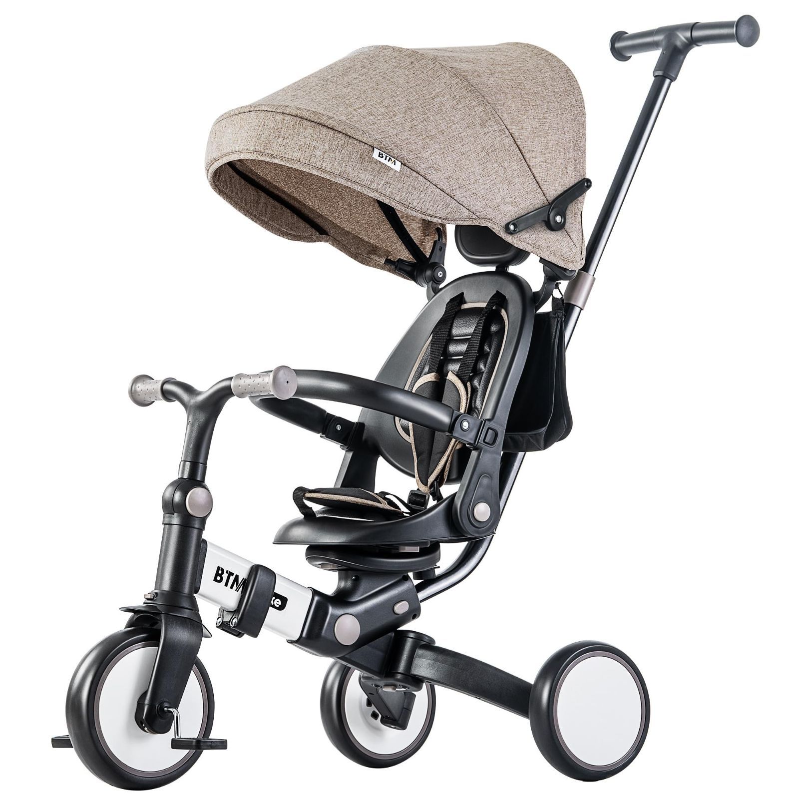 新着商品 おもちゃ 自転車 ハンドル調整 乗用玩具 座面回転 超軽量 3歳 2歳 幼児用 1歳 三輪車のりもの 安全ベルト 赤ちゃん バイク 7in1 手押し棒付き 組み立て簡単 ベビーカー カバー 三輪車 誕生日プレゼント 折りたたみ 子供用三輪車 B