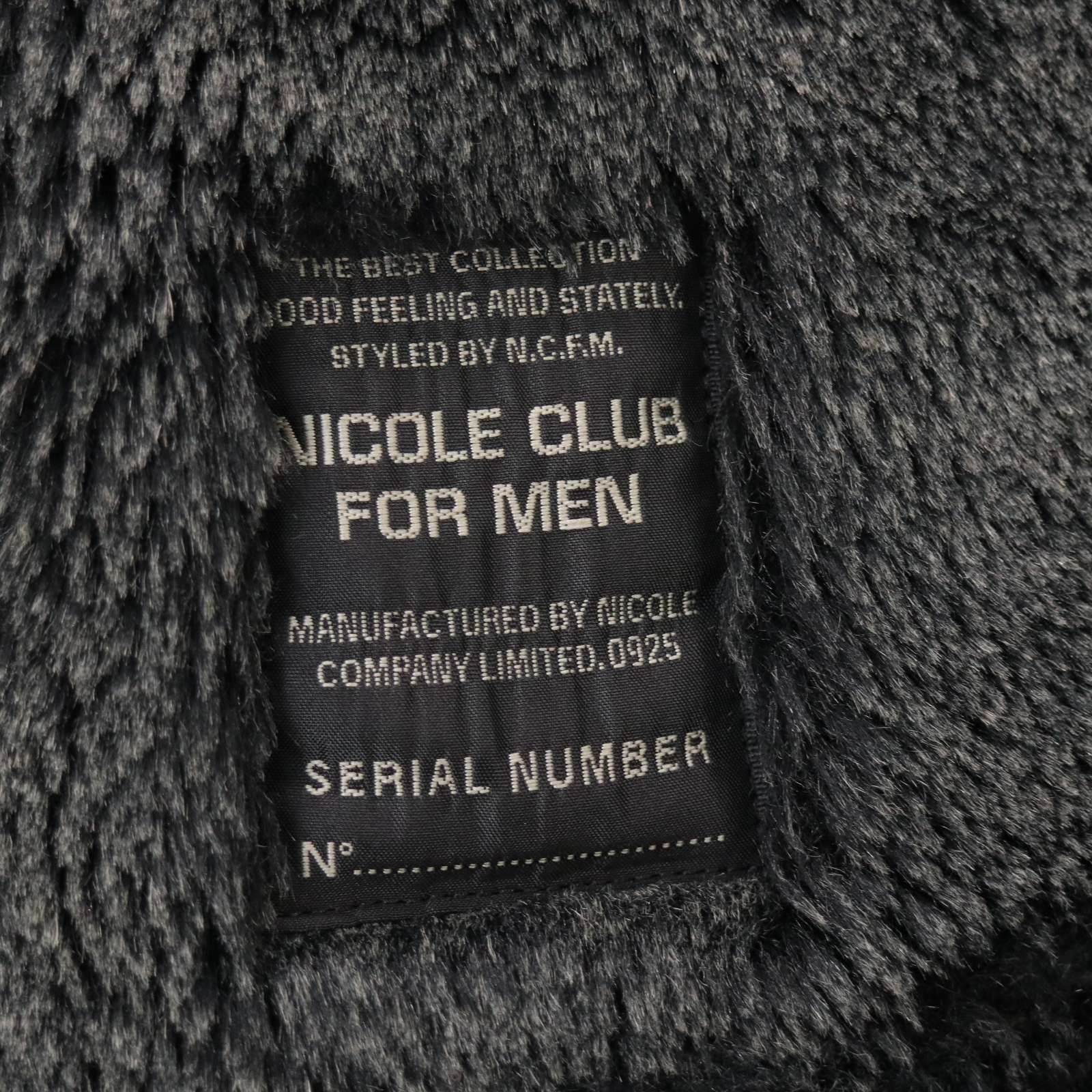 Y2K 00s☆ NICOLE CLUB FOR MEN ニコルクラブ フォーメン 秋冬