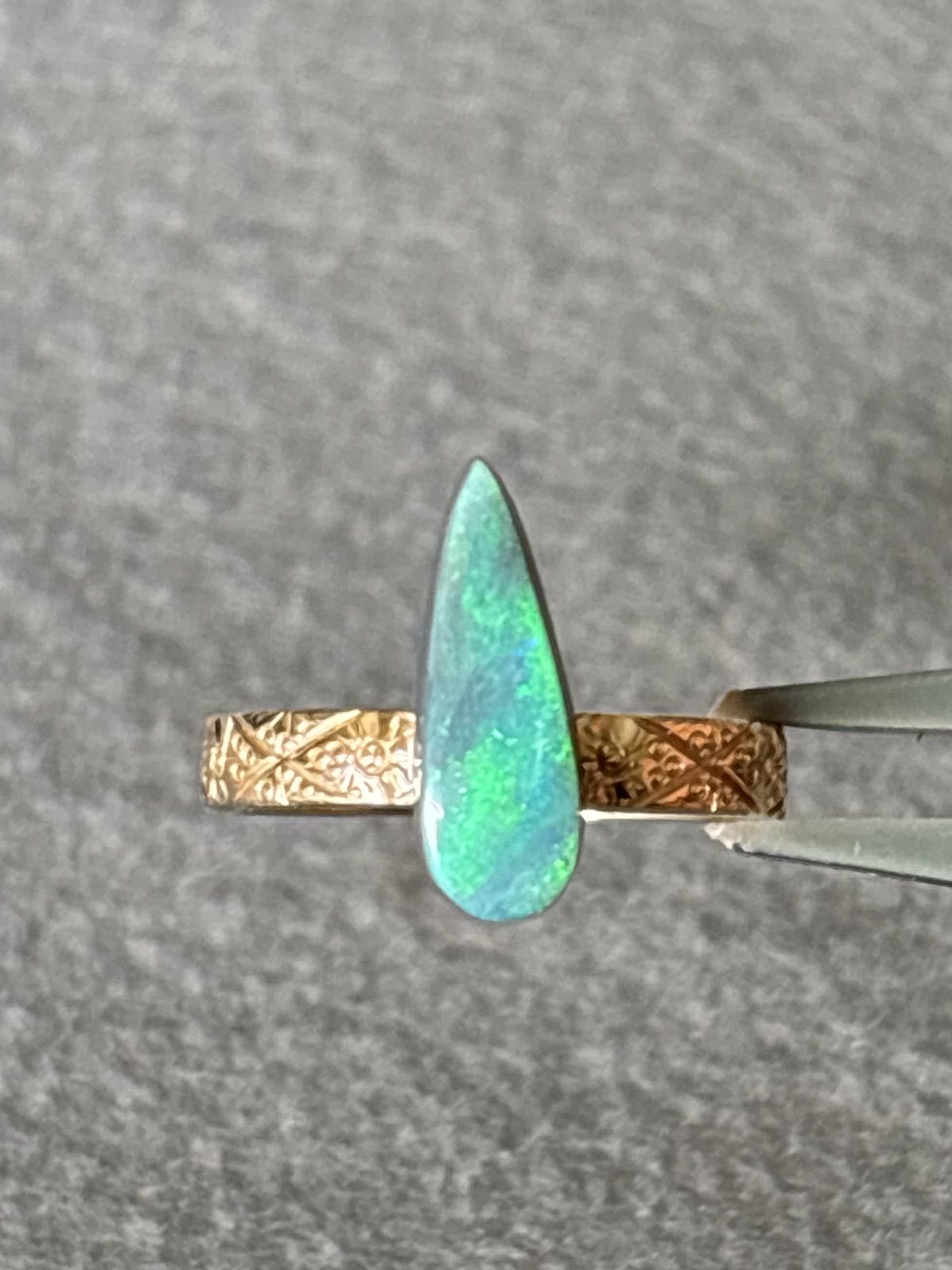 no.9 天然オパール ブラックオパール ルース