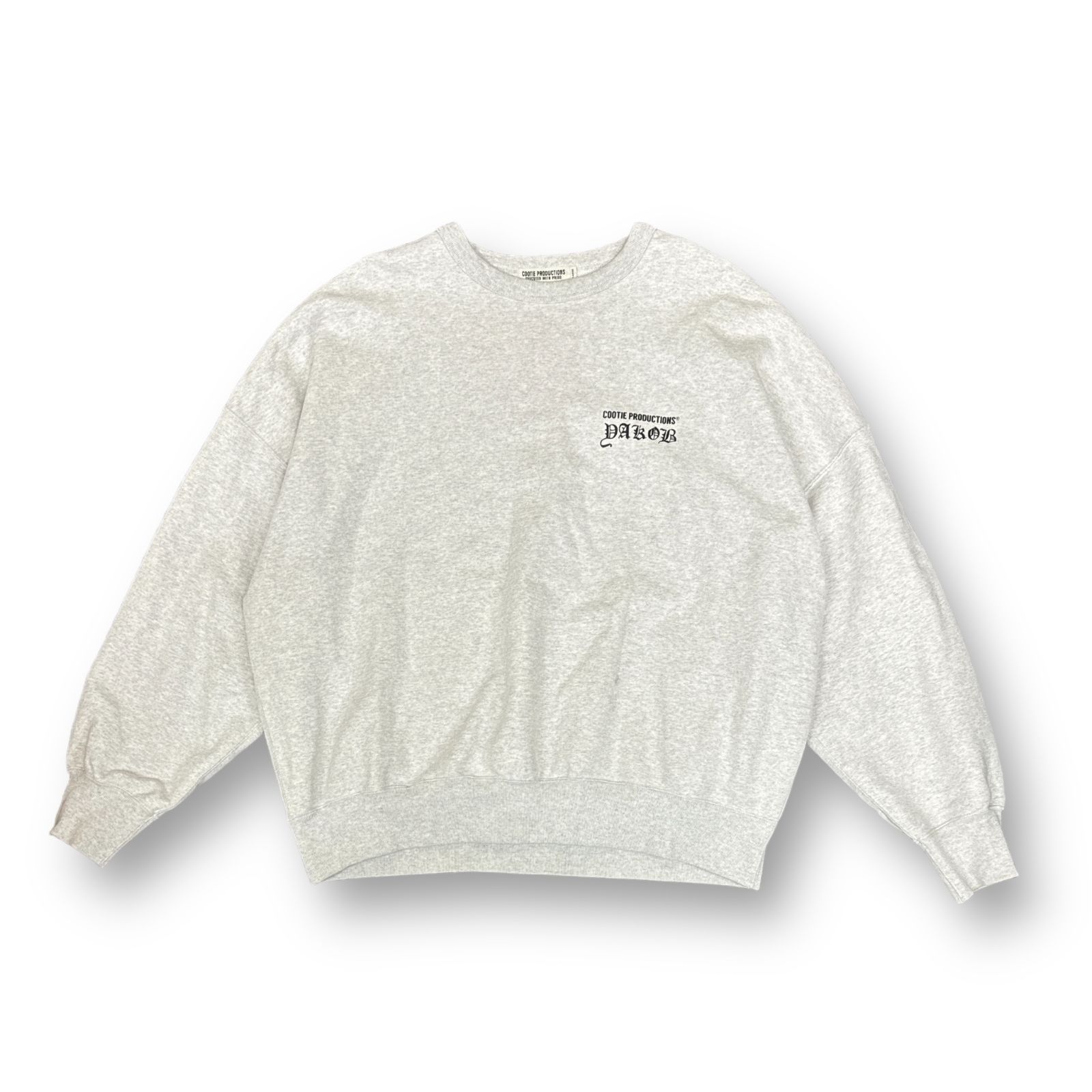 定価28600円 COOTIE PRODUCTIONS 23AW Open End Yarn Sweat Crew 