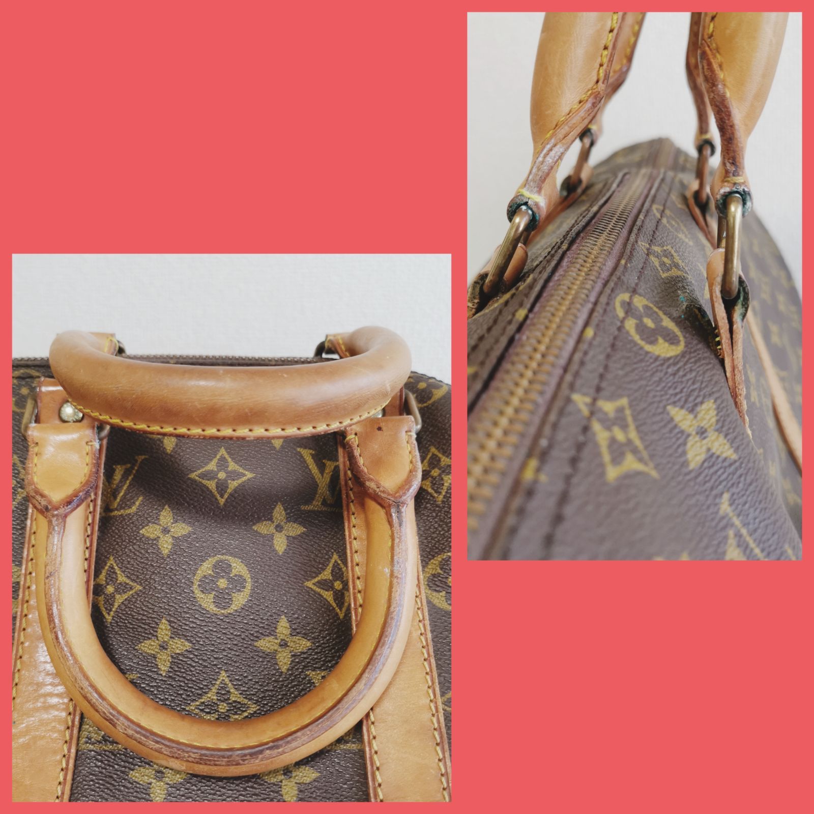 正規品】ルイヴィトンLOUIS VUITTON キーポル45 モノグラム柄