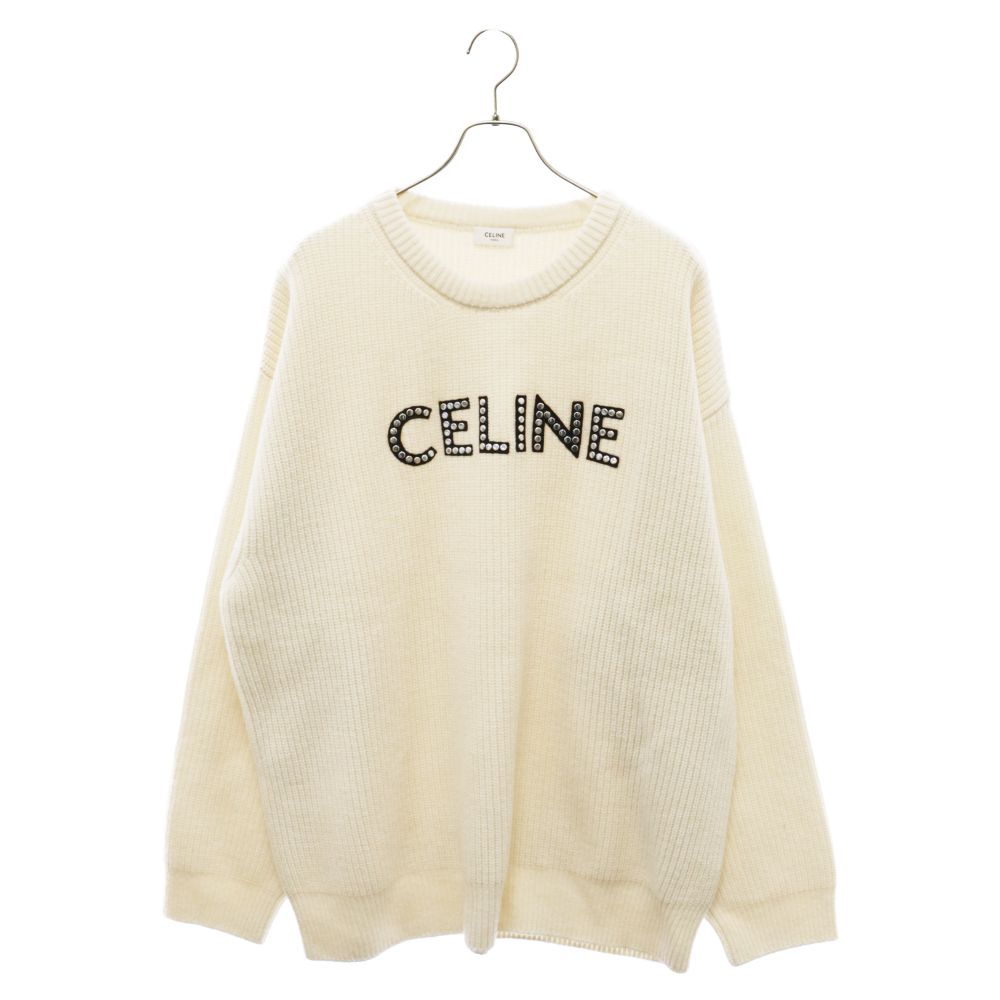 CELINE (セリーヌ) 22SS Oversized CELINE Sweater In Ribbed Wool 