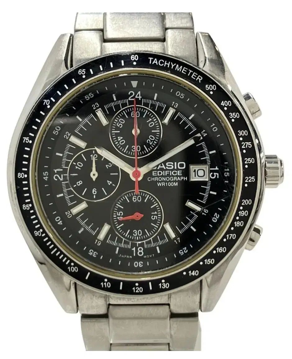 カシオ エディフィス スピードマスター オマージュ