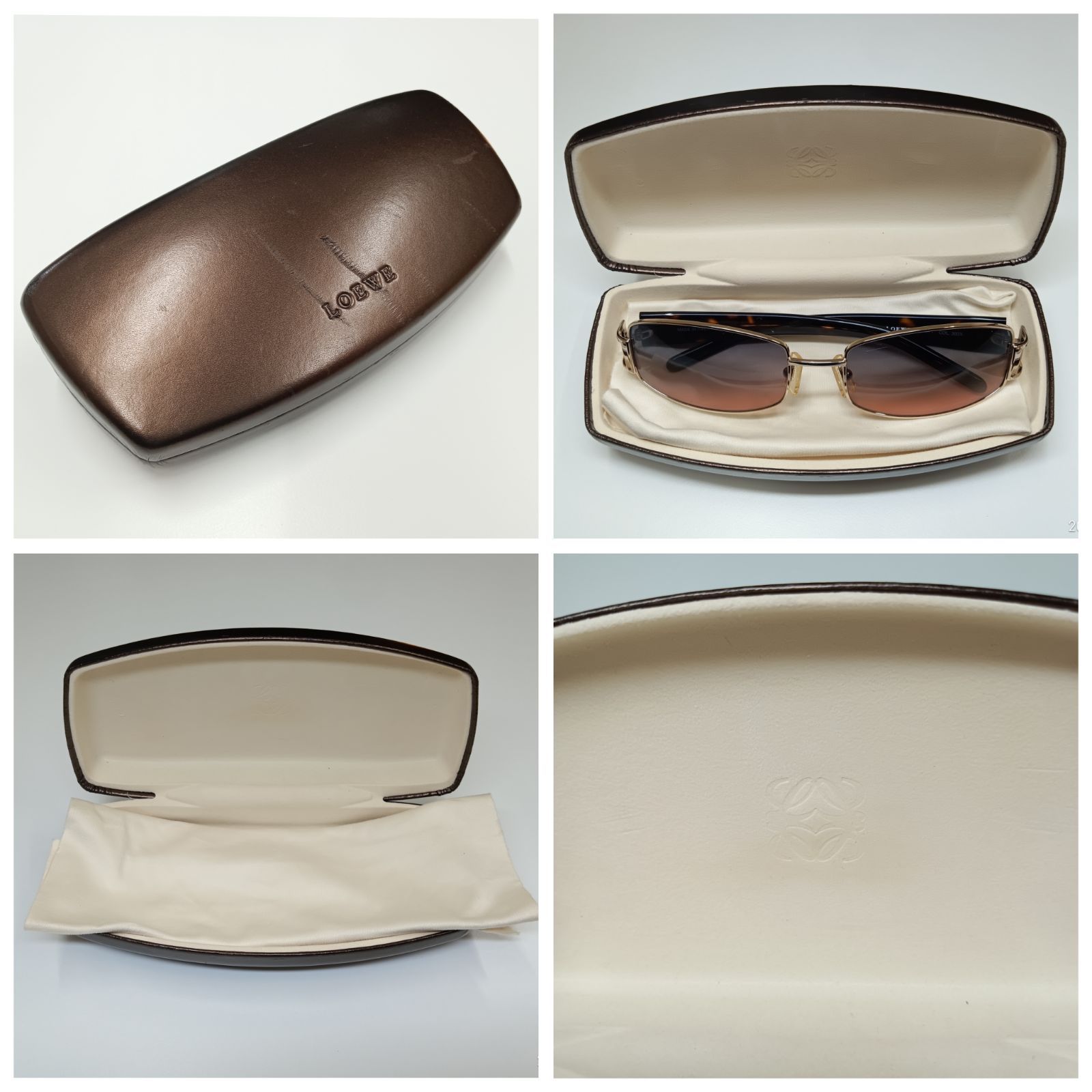 希少 ヴィンテージ】ロエベ ゴールド LOEWE Gold Sunglasses
