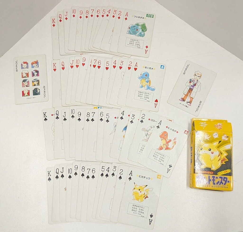 任天堂 ポケモン名簿入りトランプ