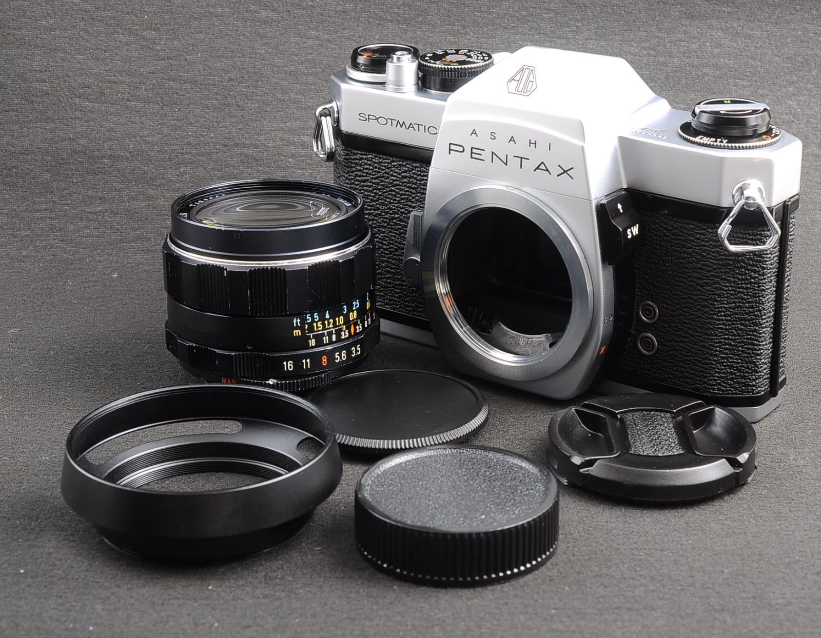 ペンタックス SP PENTAX フィルムカメラ SPOTMATIC 整備済み