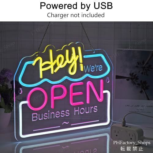 ネオンサイン Hey