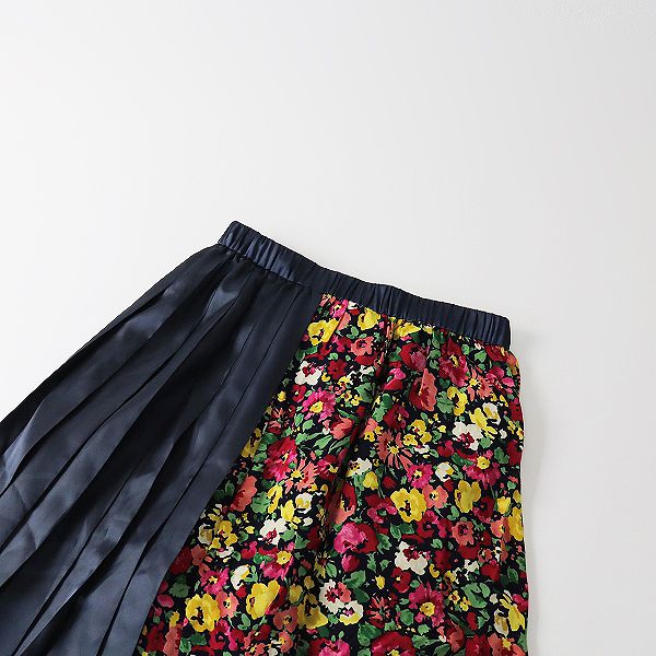 leur logette スカート leur logette チェリーローズキュプラ