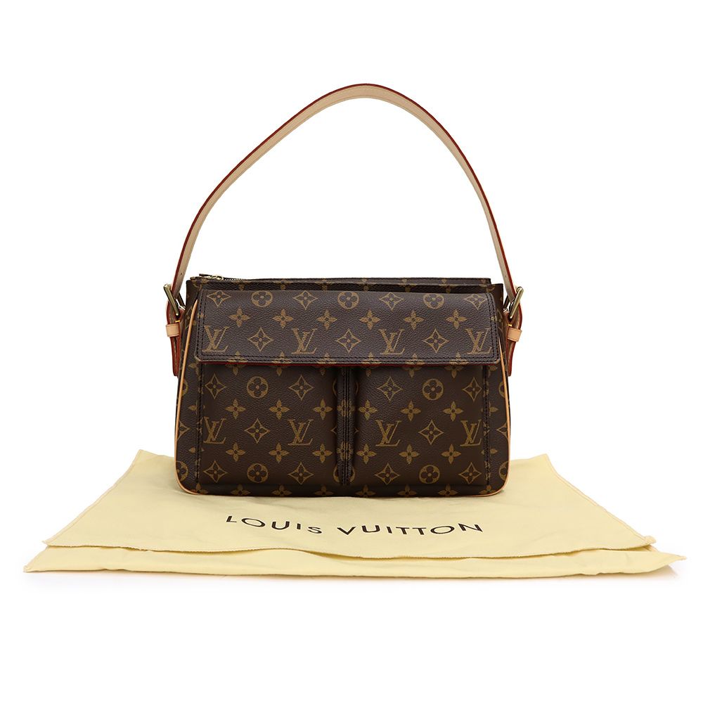 ルイ ヴィトン ヴィバシテ GM ショルダーバッグ モノグラム ブラウン 茶 M51163 LOUIS VUITTON（未使用 展示品） - メルカリ