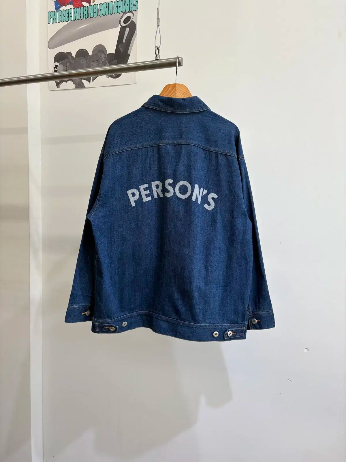 PERSON'S FOR MEN デニムジャケット ブルゾン　池田ノブオ PERSON ' S デニムジャケット PERSON'S デニムジャケット PERSONS