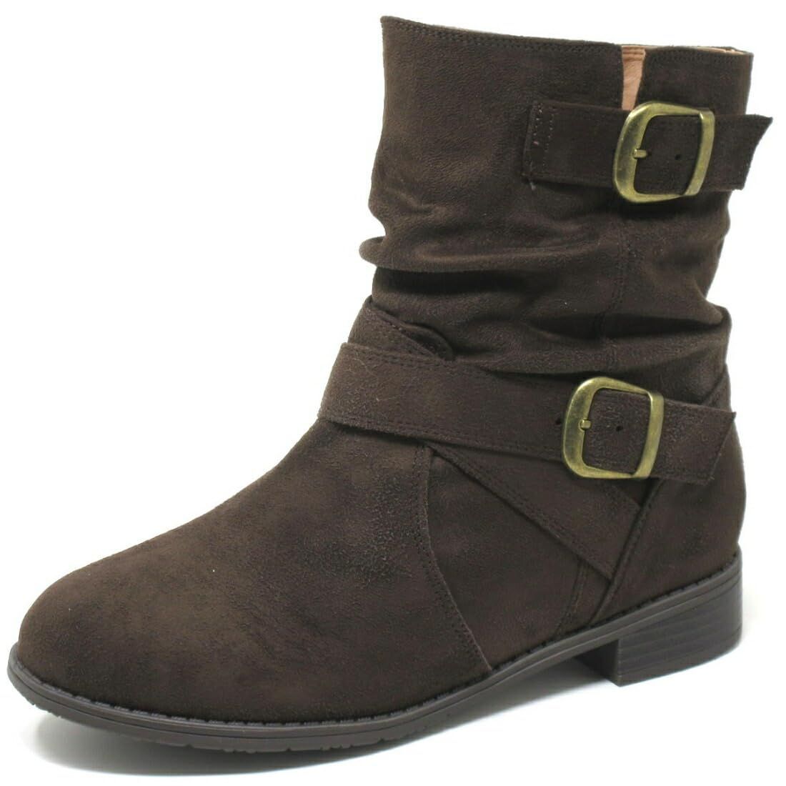 新品】MACKINTOSH ブラウン 長靴 バックル付き 新品】MACKINTOSH