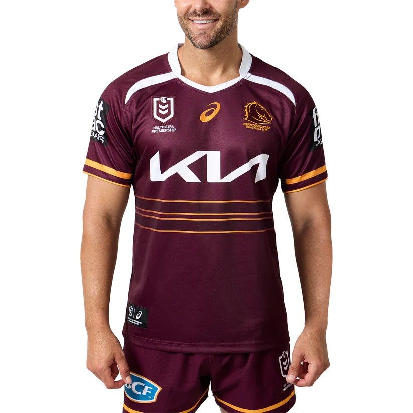 【海外Ｌサイズ】NRL ブリスベン・ブロンコス 2025 ブラックジャージ 海外Lサイズ】NRL ブリスベン・ブロンコス 2025 ブラックジャージ