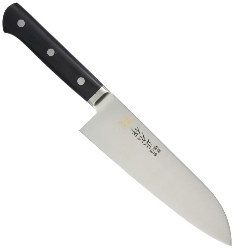 正広 マサヒロ MV鋼本焼 三徳型 両刃 17.5cm 14823