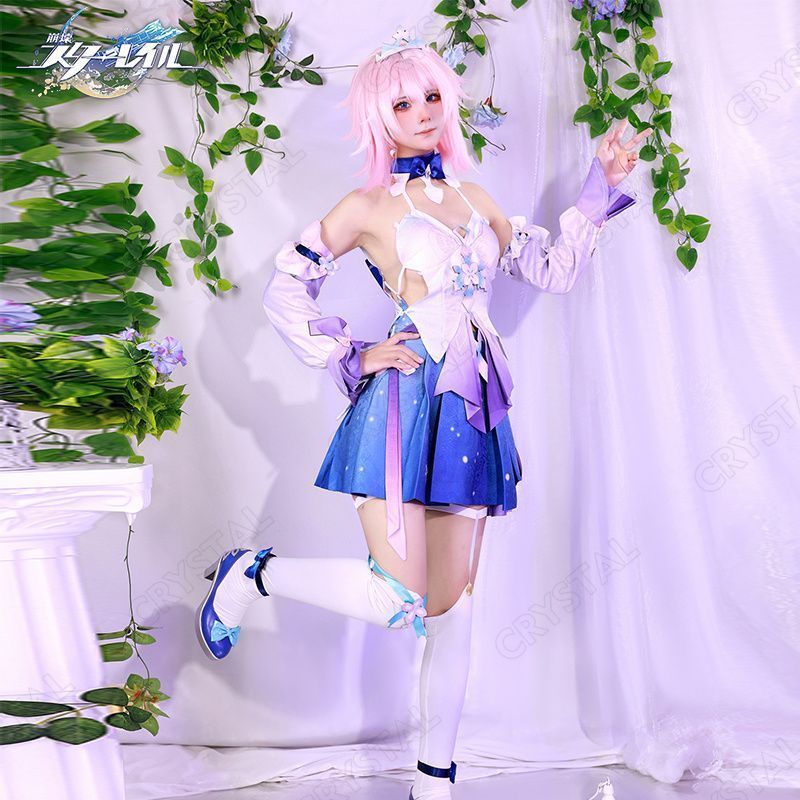 崩壊 スターレイル 三月なのか コスプレ衣装 崩壊 スターレイル ヒロイン March 7th みつきなのか コスプレ衣装 ドレス コスチューム ハロウィン クリスマス 制服 大人 子供 cosplay イベント