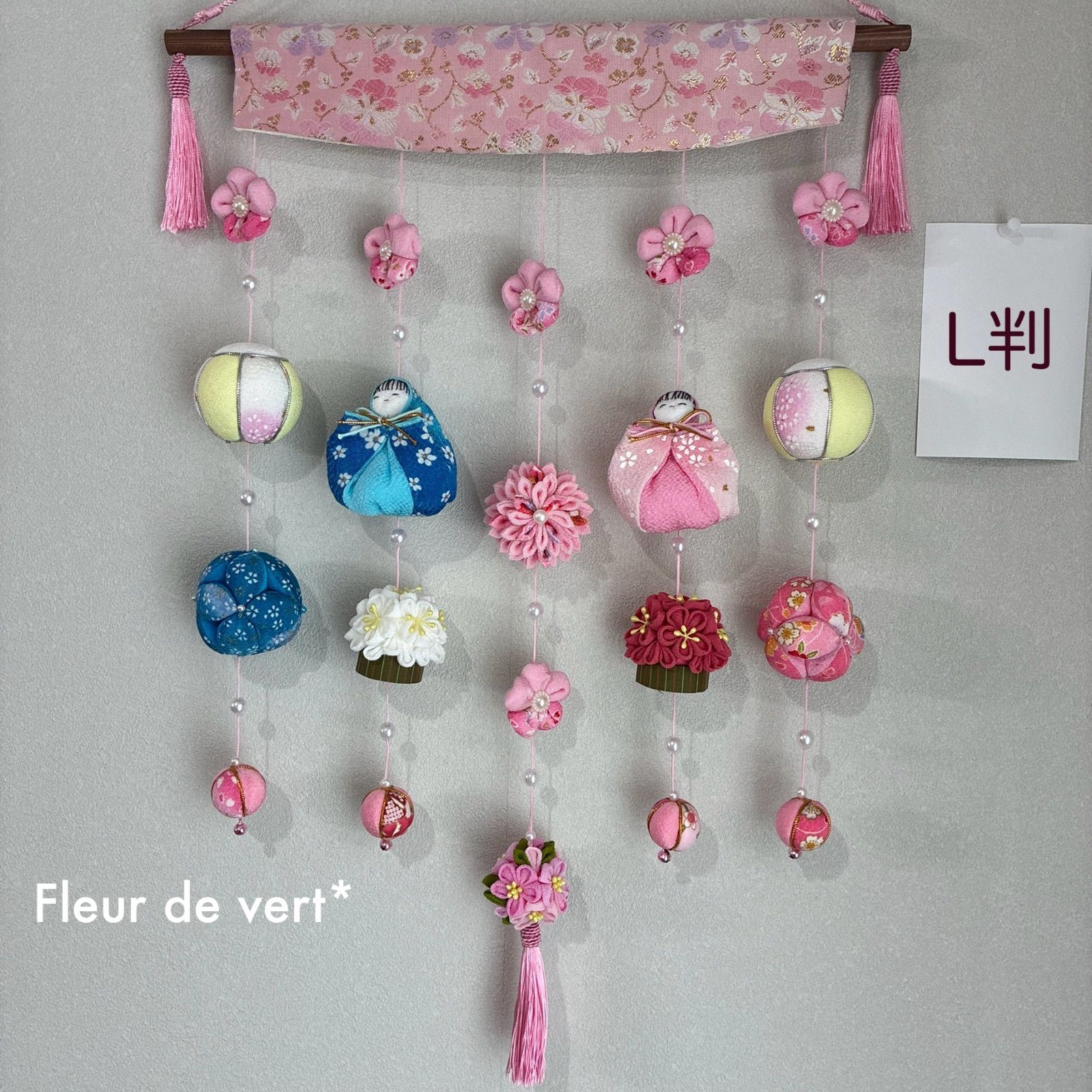 吊るし雛 ひな祭り 吊るし飾りハンドメイド ひな祭り 吊るし飾り つるし雛 ハンドメイド 飾り - メルカリ