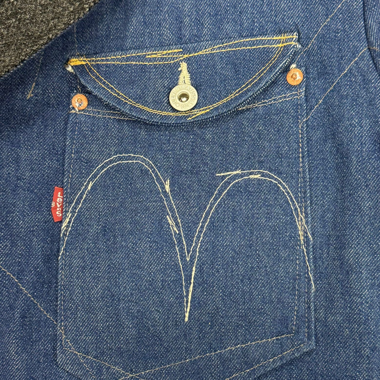 美品】Levi's ~COMME des GARCONS~ ツィード切替デニム