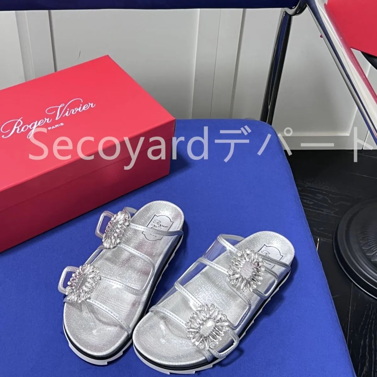 新品未使用 Roger Vivier ロジェヴィヴィエ サンダル レディース 箱付 